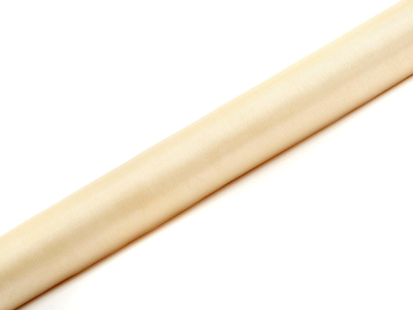 Organza Plain, cream, 0.36 x 9m (1 pc. / 9 lm)