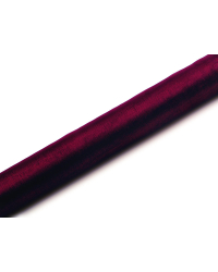 Organza Plain, deep red, 0.36 x 9m (1 pc. / 9 lm)