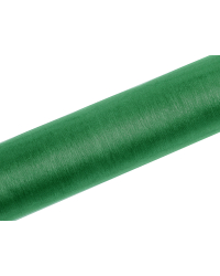 Organza Plain, emerald green, 0.16 x 9m (1 pc. / 9 lm)