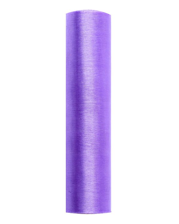 Organza Plain, lilac, 0.16 x 9m (1 pc. / 9 lm)