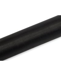 Organza Plain, black, 0.16 x 9m (1 pc. / 9 lm)