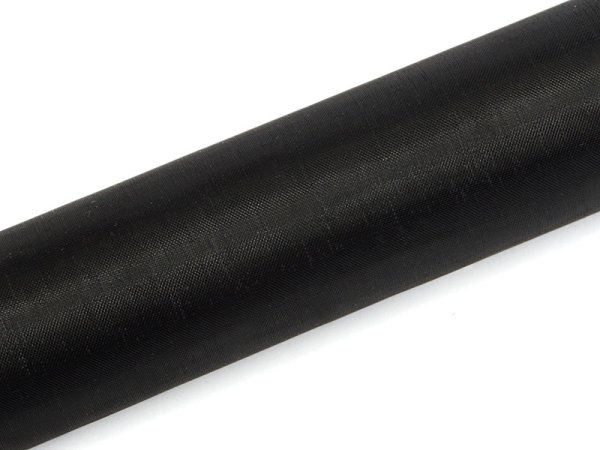 Organza Plain, black, 0.16 x 9m (1 pc. / 9 lm)