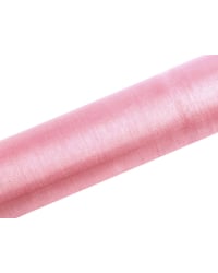 Organza Plain, light pink, 0.16 x 9m (1 pc. / 9 lm)