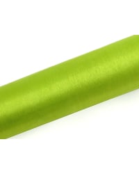 Organza Plain, light green, 0.16 x 9m (1 pc. / 9 lm)