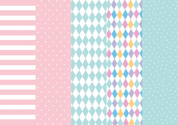 Wrapping paper, mix, 68.5x100cm (1 pkt / 50 pc.)