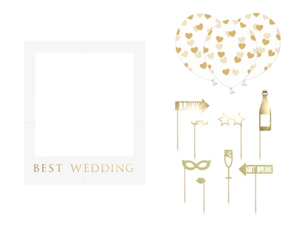 Selfie photo frame kit - Best Wedding