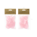 Decorative feathers, light pink, 3g