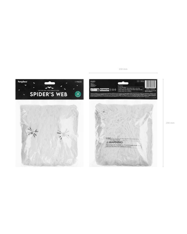 Spiderweb Halloween, white, 200g