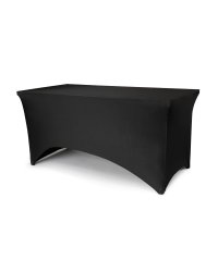 Banquet table cover, 183x76x74 cm, black