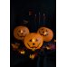 LED Light Up Pumpkin balloons, 25cm (1 pkt / 5 pc.)