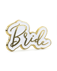 Enamel pin Bride, 3.5x2cm