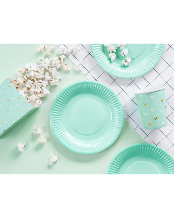 Boxes for popcorn, mix, 7x7x12.5cm (1 pkt / 6 pc.)