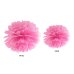 Tissue paper Pompom, pink, 25cm