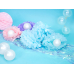 Tissue paper Pompom, sky-blue, 25cm