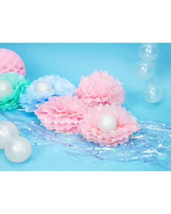 Tissue paper Pompom, light pink, 25cm