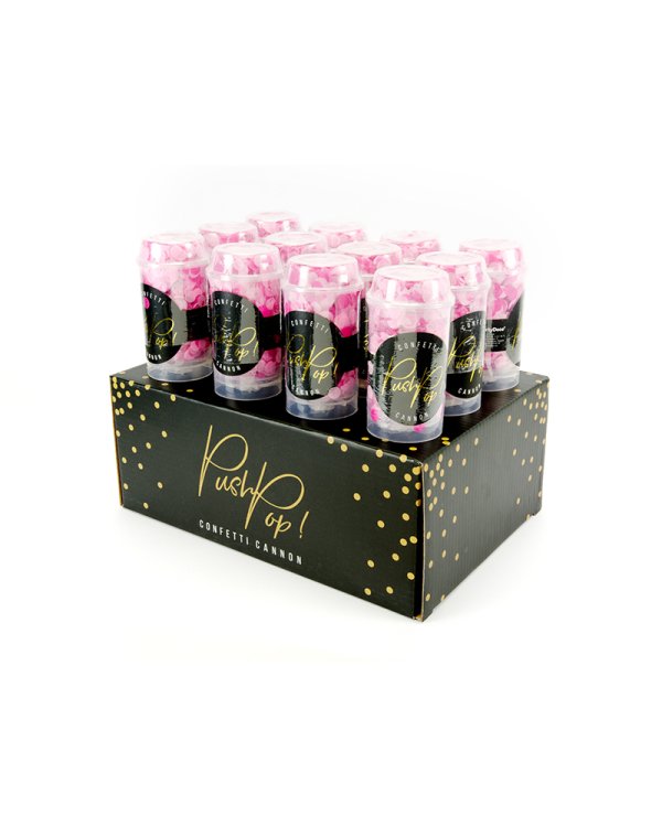 Confetti push pop, mix