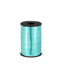 Plastic ribbon, turquoise, 5mm/225m