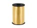 Plastic ribbon, gold, 5mm/225m