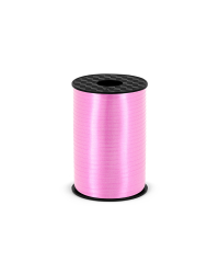 Plastic ribbon, light pink, 5mm/225m