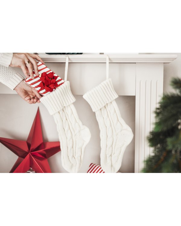 Set of velor ribbons and rosettes, red, mix (1 pkt / 3 pc.)