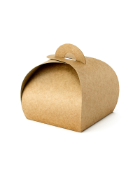 Boxes, kraft, 8.5x8.5x7cm (1 pkt / 10 pc.)