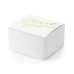Boxes Thank you, white, 6x3.5x5.5cm (1 pkt / 10 pc.)