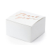 Boxes Thank you, white, 6x3.5x5.5cm (1 pkt / 10 pc.)