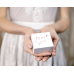 Boxes Thank you, white, 6x3.5x5.5cm (1 pkt / 10 pc.)