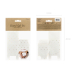 Boxes Hearts, white, 6x3.5x5.5cm (1 pkt / 10 pc.)