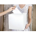 Wedding card box, cream, 24x24x24cm