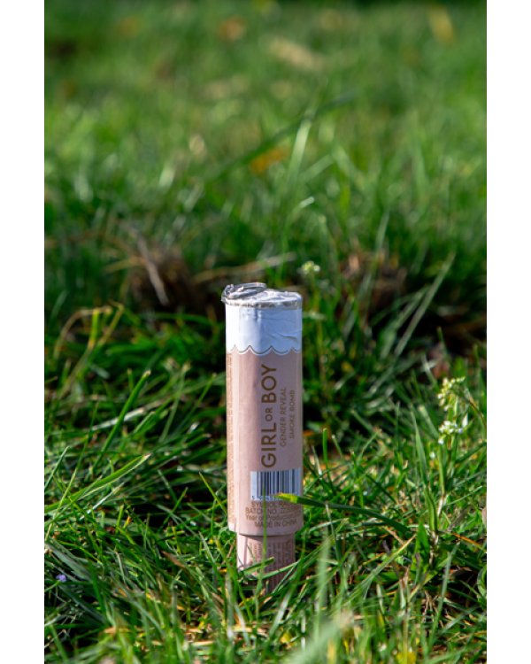 Color Smoke Bomb ''It's a Girl'', 22.5 cm, pink (1 pkt / 5 pc.)