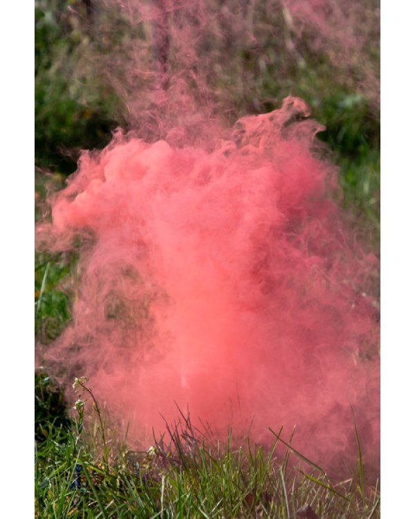 Color Smoke Bomb ''It's a Girl'', 22.5 cm, pink (1 pkt / 5 pc.)