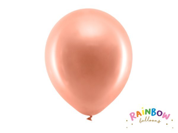 Rainbow Balloons 30cm matellic, rose gold (1 pkt / 100 pc.) Rainbow Balloons 30cm matellic, rose gold (1 pkt / 100 pc.)