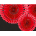 Tissue fan, red, 20-30cm (1 pkt / 3 pc.)