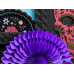 Tissue fan, violet, 20-30cm (1 pkt / 3 pc.)