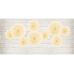 Tissue fan, light cream, 20-30cm (1 pkt / 3 pc.)