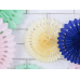 Tissue fan, light cream, 20-30cm (1 pkt / 3 pc.)