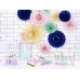 Tissue fan, light cream, 20-30cm (1 pkt / 3 pc.)