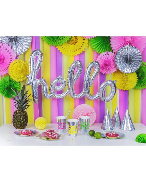 Tissue fan, green apple, 20-30cm (1 pkt / 3 pc.)