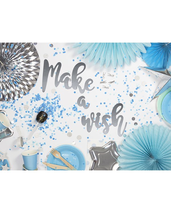 Decorative Rosettes, silver (1 pkt / 3 pc.)