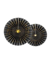 Decorative Rosettes Trick or Treat (1 pkt / 2 pc.)