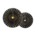 Decorative Rosettes Trick or Treat (1 pkt / 2 pc.)