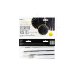 Decorative Rosettes, black (1 pkt / 3 pc.)