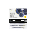 Decorative Rosettes, navy-blue (1 pkt / 3 pc.)