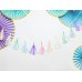 Decorative Rosettes Yummy, light blue (1 pkt / 3 pc.)