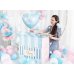 Decorative Rosettes Yummy, light blue (1 pkt / 3 pc.)