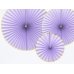 Decorative Rosettes Yummy, light lilac (1 pkt / 3 pc.)