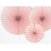 Decorative Rosettes Yummy, light pink (1 pkt / 3 pc.)