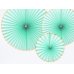 Decorative Rosettes Yummy, mint (1 pkt / 3 pc.)