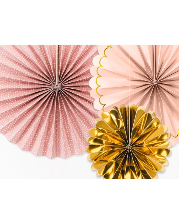 Decorative Rosettes, mix (1 pkt / 3 pc.)